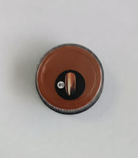 Polvo de uñas cromado