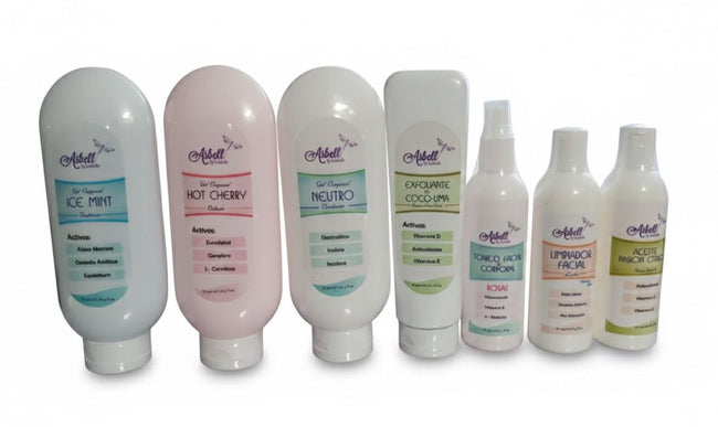 Kit  Basico para corporal y facial Asbell 1