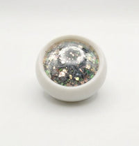 Polvo de uñas cromado