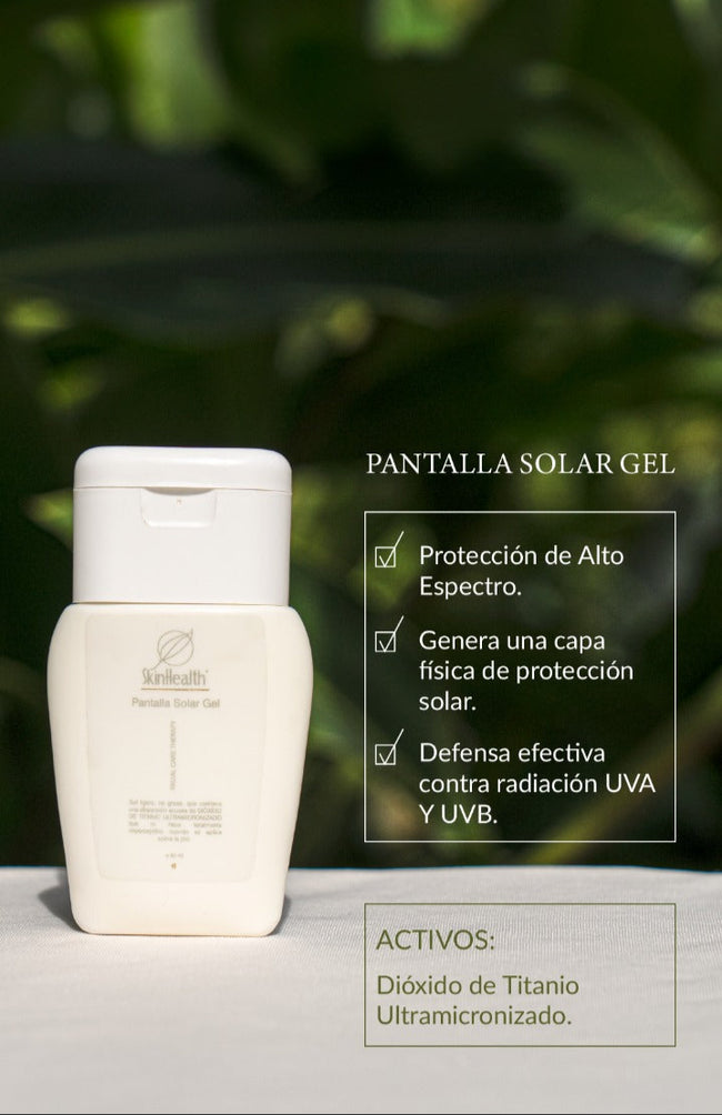 Pantalla Solar Gel Sunblock