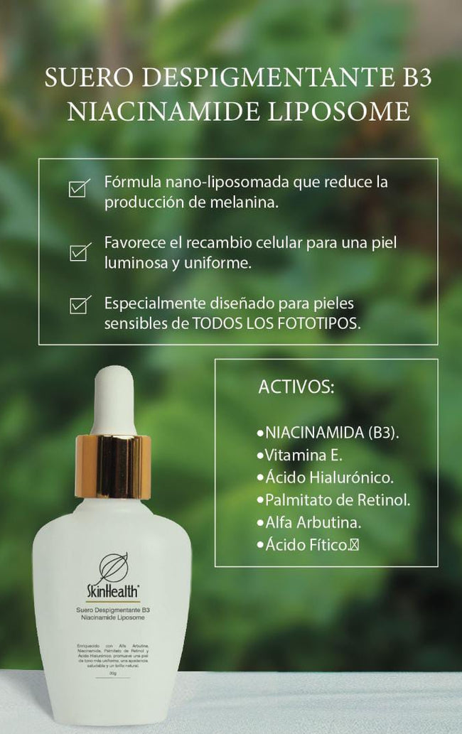 Suero Despigmentante B3 Niacinamide Liposome